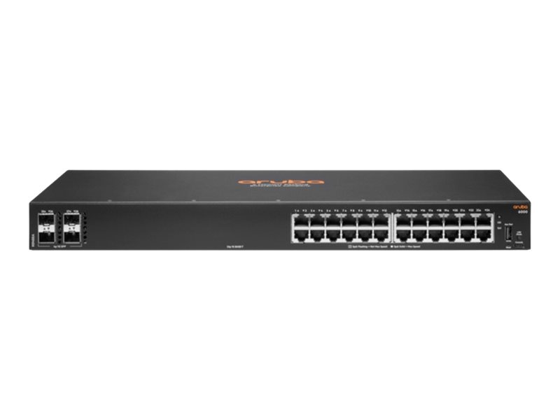 
Switch H P Enterprise Aruba 6000 24G 4SFP Géré L3 Gigabit Ethernet (10/100/1000) 1U
