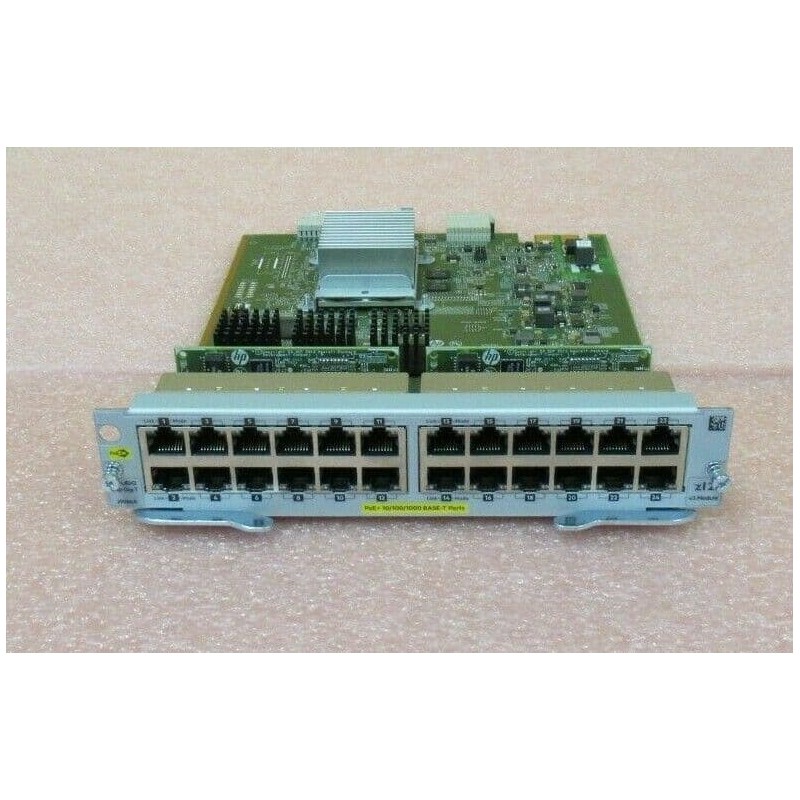 Module de commutation réseau Gigabit Ethernet  H P Enterprise 24-port 10/100/1000BASE-T PoE+ MACsec v3 zl2