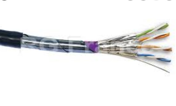 Câble extérieur (et/ou intérieur) 4 paires blindées Cat.6A U/FTP (spécial caméras IP) gaine LSZH noire en 300m
