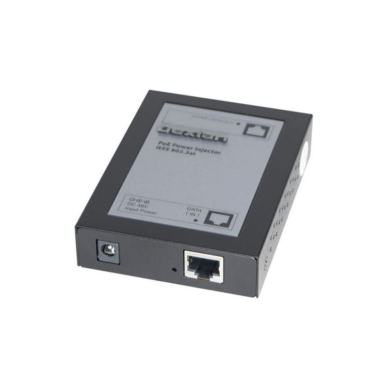 Dexlan injecteur PoE+ metal 802.3at 30W