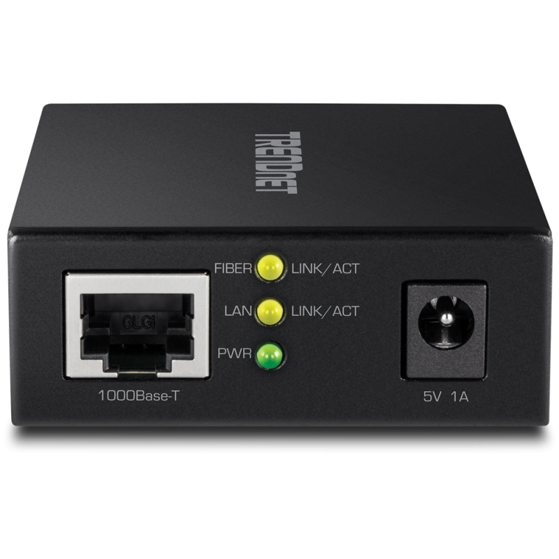 CONVERTISSEUR DE MÉDIAS 1000 BASE-T VERS FIBRE SFP