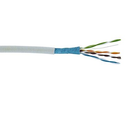 Câble souple 4 paires FTP gris Cat5e (Le mettre )