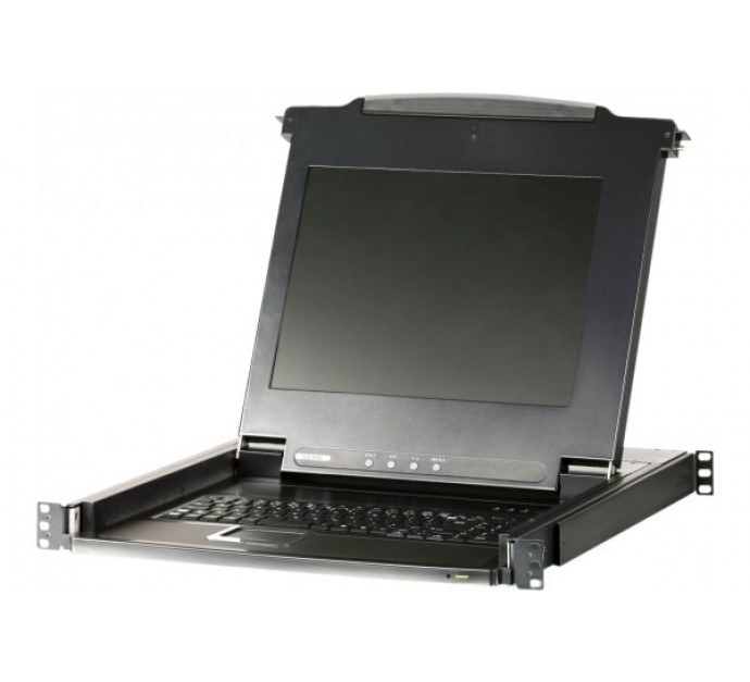ATEN CL1000 console KVM LCD 17" 1 port VGA/PS2-USB Clav. FR
