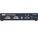 Aten KE6940T Prolongateur KVM Double DVI/USB IP - Emetteur