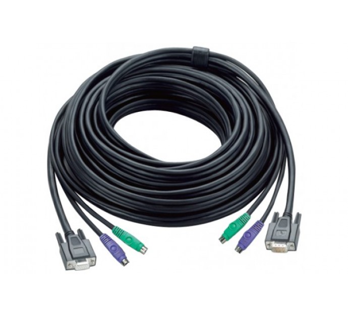 Aten 2L-1010P/C cordon kvm PS2 - 10,00M