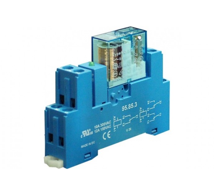 Relai de puissance 110/230V 2 contacts sur rail din