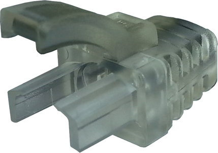 Manchons Snagless RJ45 diamètre 6mm Transparent