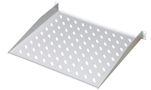 Plateau modem 19" 250 mm - 1U (gris clair)