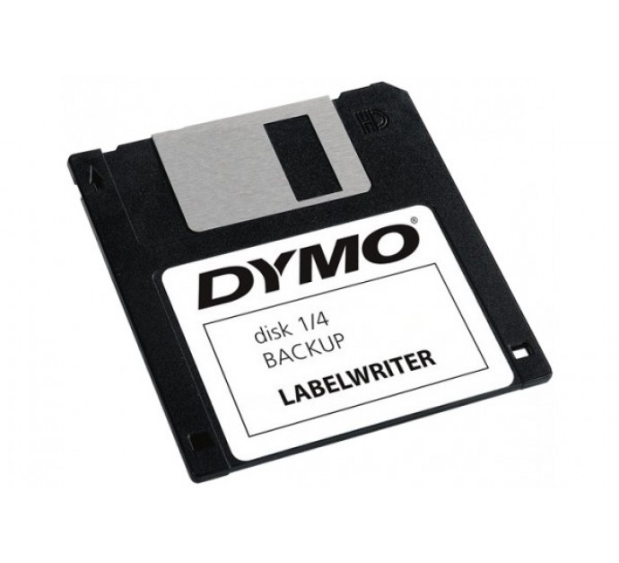 Rouleau dymo 320 etiquettes disket 54x70MM pour labelwriter