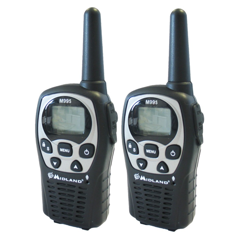 2 talkies Walkies Midland M99-S et accessoires