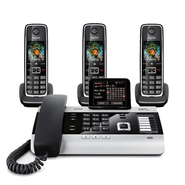 Pack gigaset DX800A + 3 gigaset C530H