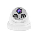 CAMÉRA 3MP PLASTIC DOME CCTV IP AUDIO INTÉGRÉE 