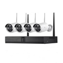 CAMERA  P2P 2MP  SECURITE EXTERIEURE ETANCHE 4CH WIFI NVR SYSTÈME