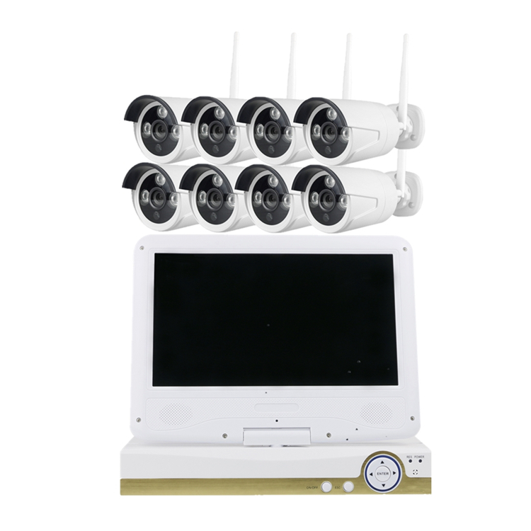 CAMERA AND DVR 8 PCS  SYSTEM KIT CCTV 8 CAMERA FULL HD NVR KIT WIFI 