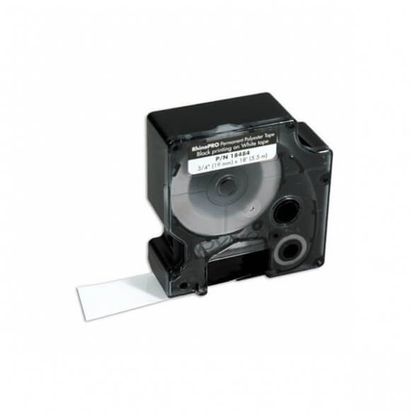 Ruban étiquette Dymo - Polyester Métal 9 mm