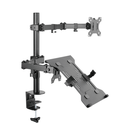 Support Bureau Moniteur 13 à 32" + Notebook 10" à 15,6"