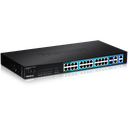 Switch PoE+ Web Smart 10/100 Mb/s à 28 ports