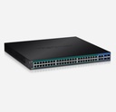 Switch PoE+ Web smart Gigabit à 52 ports