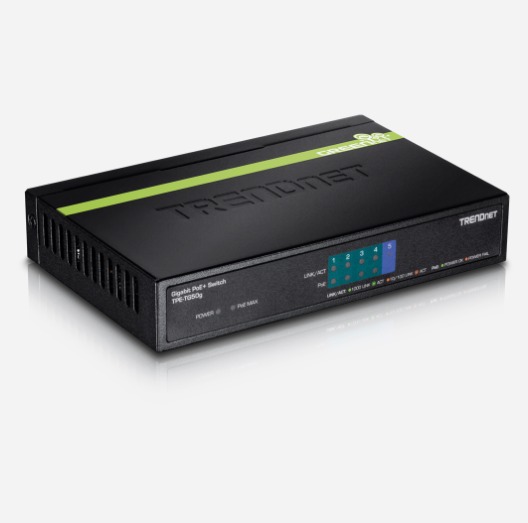 Switch PoE+ Gigabit à 5 ports