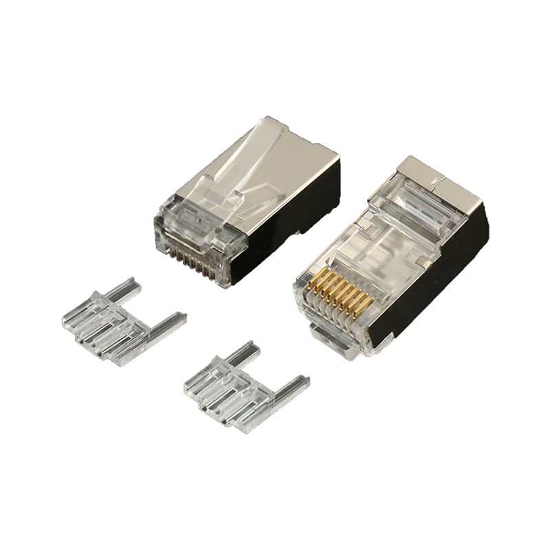 Connecteur RJ45 Cat 7 blindé pour câble monobrin ou multibrins