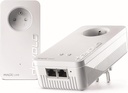devolo Magic 1 WiFi 5 (ac) Starter Kit : 2x Adaptateurs CPL, Prise Gigogne (1 200 Mbits, 2x Fast-Ethernet + 1 Port Gigabit Ethernet, Mesh)