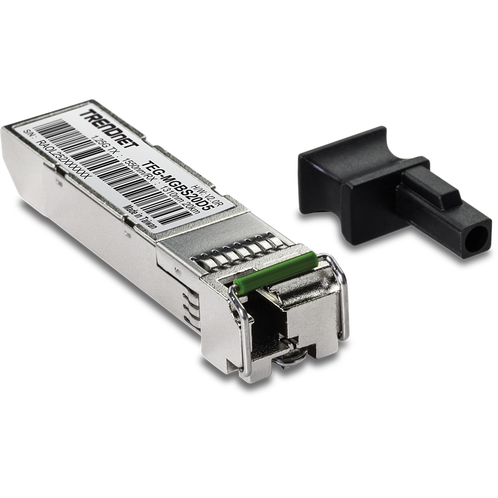 Module SFP LC monomode à double longueur d’onde (20 km) TEG-MGBS20D5