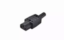 Fiche électrique C13 femelle HQ Noire