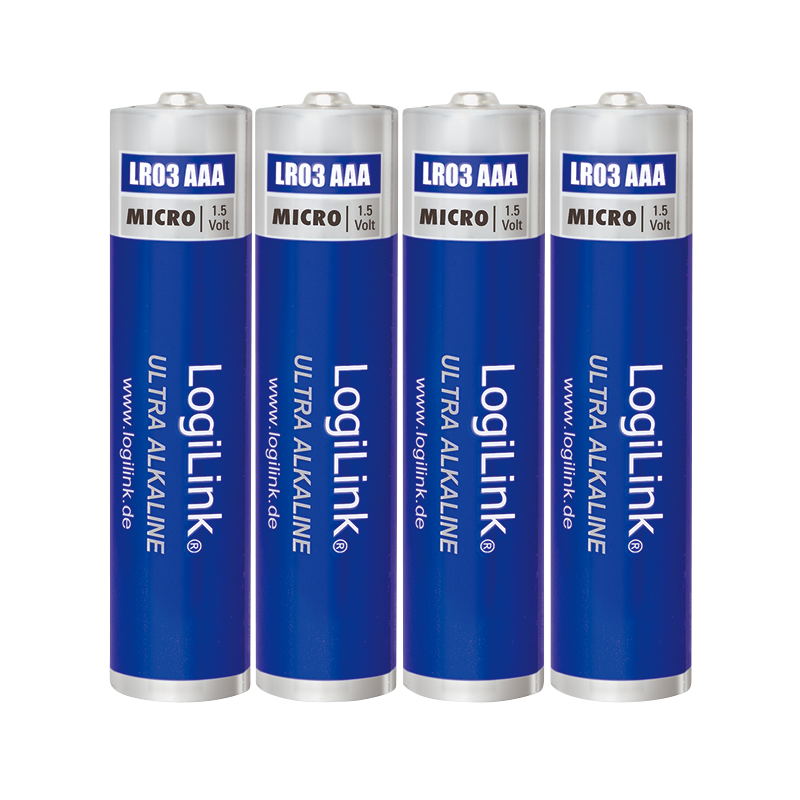 Piles LR03 AAA 1,5V Blister de 4 - LR03B4