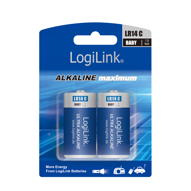Piles LR14 1,5V Blister de 2