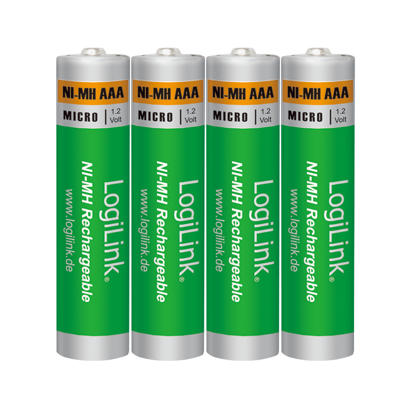 Accus AAA /LR03 /Ni-mh 1000mAh - Pack de 4 - LR03RB4