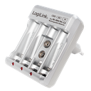 Chargeur accus 2 ou 4 AA/AAA ou 9V - PA0168