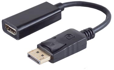 [1101573] Adaptateur DisplayPort M / HDMI F 0,15m