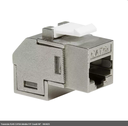 Traversée RJ45 CAT6A blindée F/F Coudé 90° - NK4025