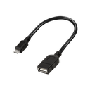 Adaptateur OTG Micro USB mâle vers USB A femelle 20cm - AA0035