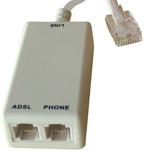 Filtre ADSL RJ45/2xRJ11