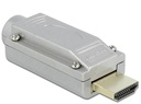 Connecteur Industriel sur bornier HDMI mâle avec capot - 65201