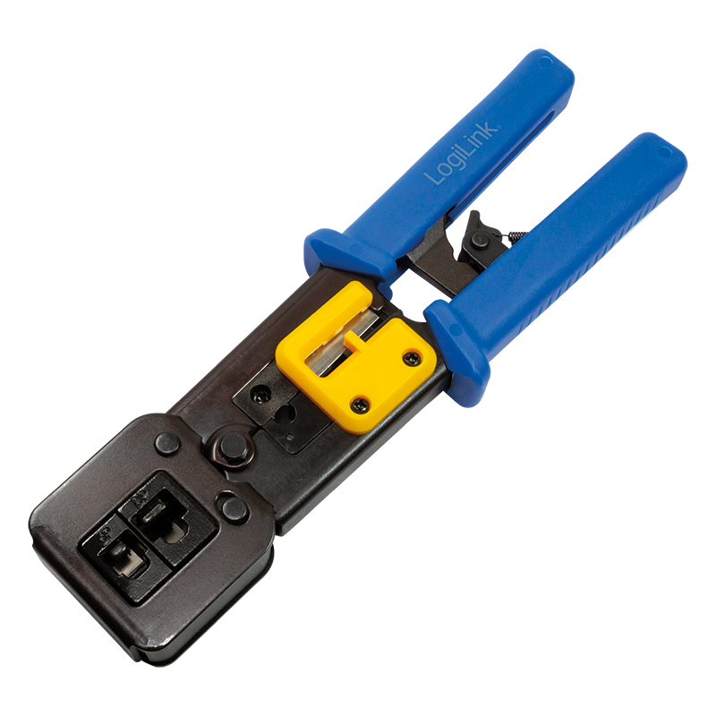 Pince à sertir RJ11/RJ12/RJ45 avec cutter - WZ0037