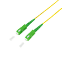 SC/APC - SC/APC Simplex Monomode 9/125µ 1,00m - jaune