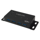 Hub industriel USB 3.0 4 ports + alim - UA0149
