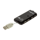 Mini Hub USB 2.0, 4 ports Auto-alimenté - UH0001A