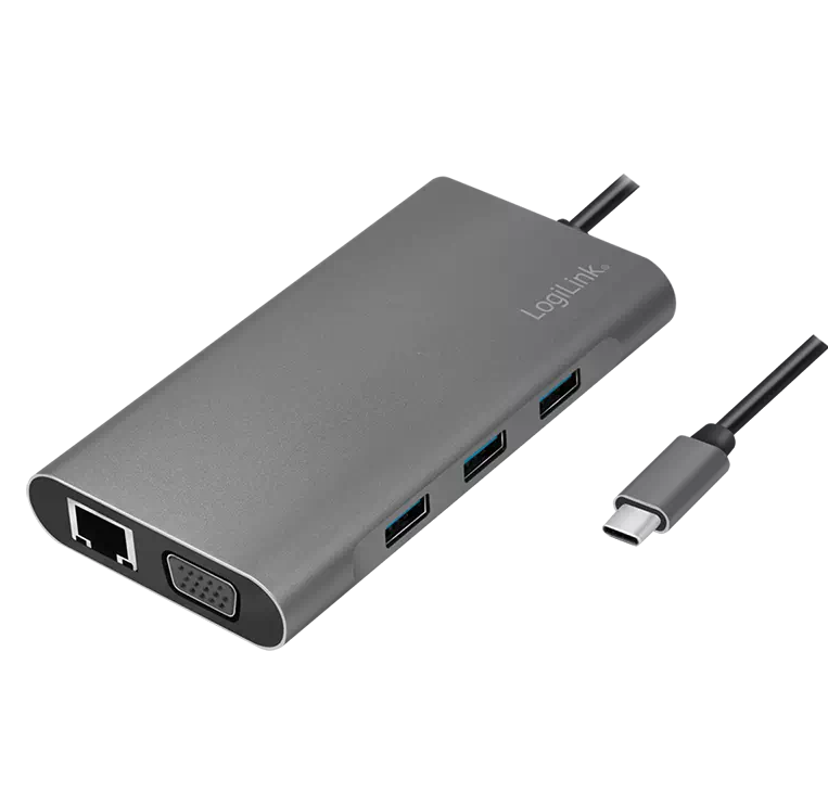Station d'accueil USB-C 3.2 4K, 10 ports - UA0383
