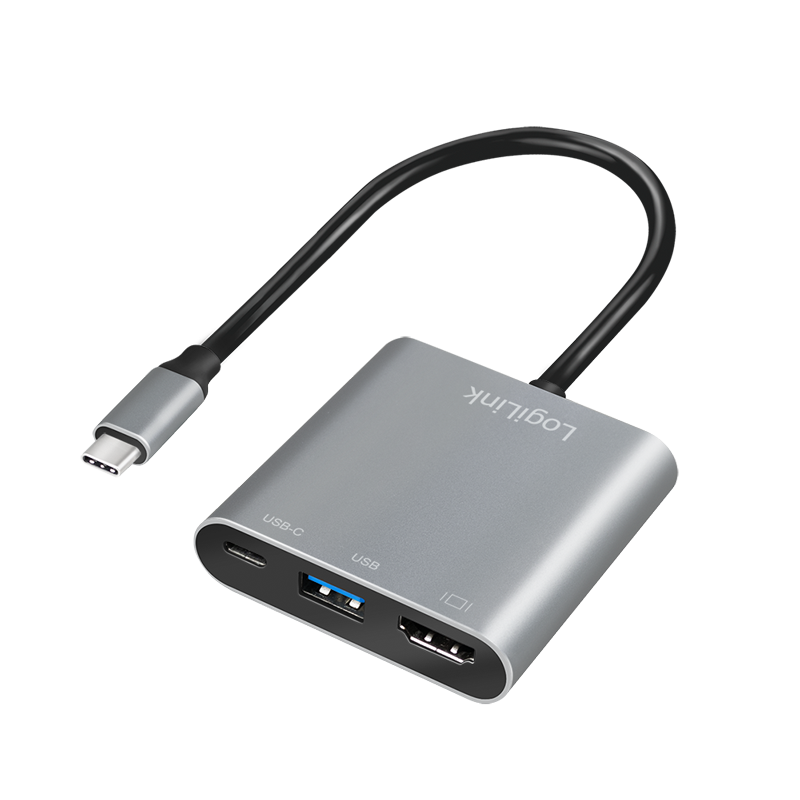 Convertisseur USB-C 3.2 / HDMI + USB3.0 + USB-C - UA0390
