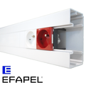 Goulotte de Distribution Clip Direct L45 100x50mm - Longueur 2,00m