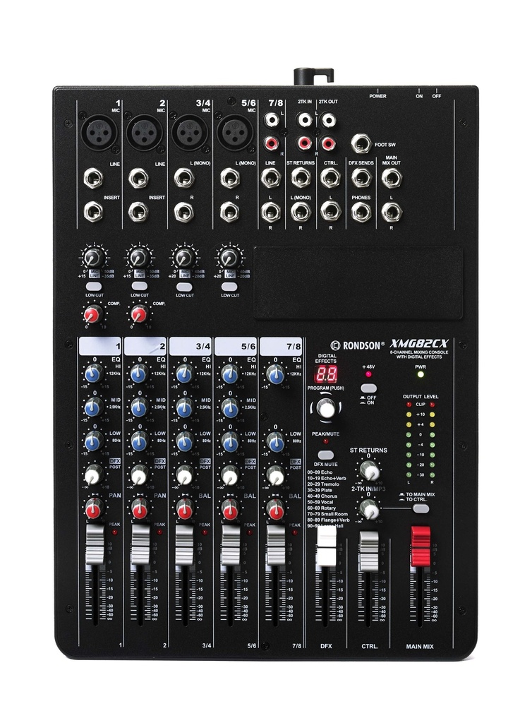 Table de mixage 5 canaux