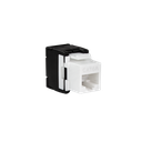 Embase Keystone RJ45 Cat6a CAD, non-blindé, AWG 22-26, sans outil, 17mm PoE++ 