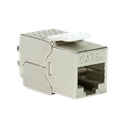 Embase Keystone RJ45 Cat6a CAD, Blindage intégral, AWG 22-26, sans outil, 14,8mm PoE++ 