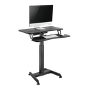 Poste de travail assis-debout réglable électriquement, 1 moteur 