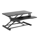 Convertisseur de bureau debout avec plateau pour clavier, réglable 