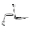 Support de bureau pour moniteur de poste de travail assis-debout, 13 à 32 pouces 