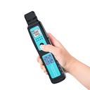 Identificateur de fibre optique en direct pour câble 0.25/0.9/2.0/3.0mm avec câble à fibre optique 10mw VFL et LED RJ45 850nm-1650nm SM et MM 